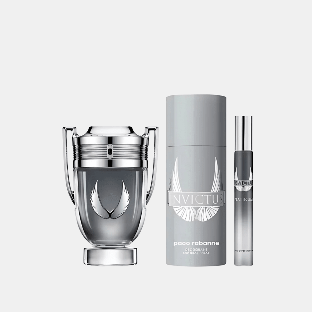 Rabanne Invictus Platinum Gift Set For Men - DIVA ONLINE STORE