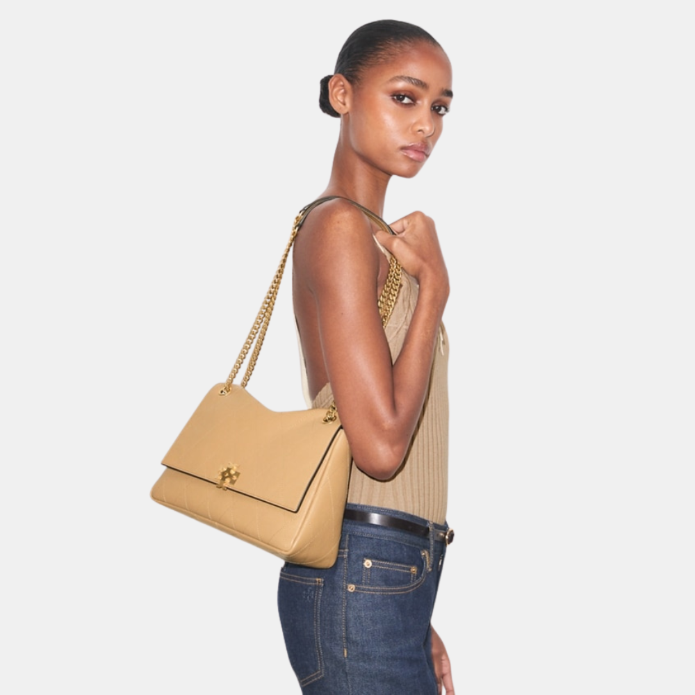 Tory Burch Charlie Quilted Shoulder Bag