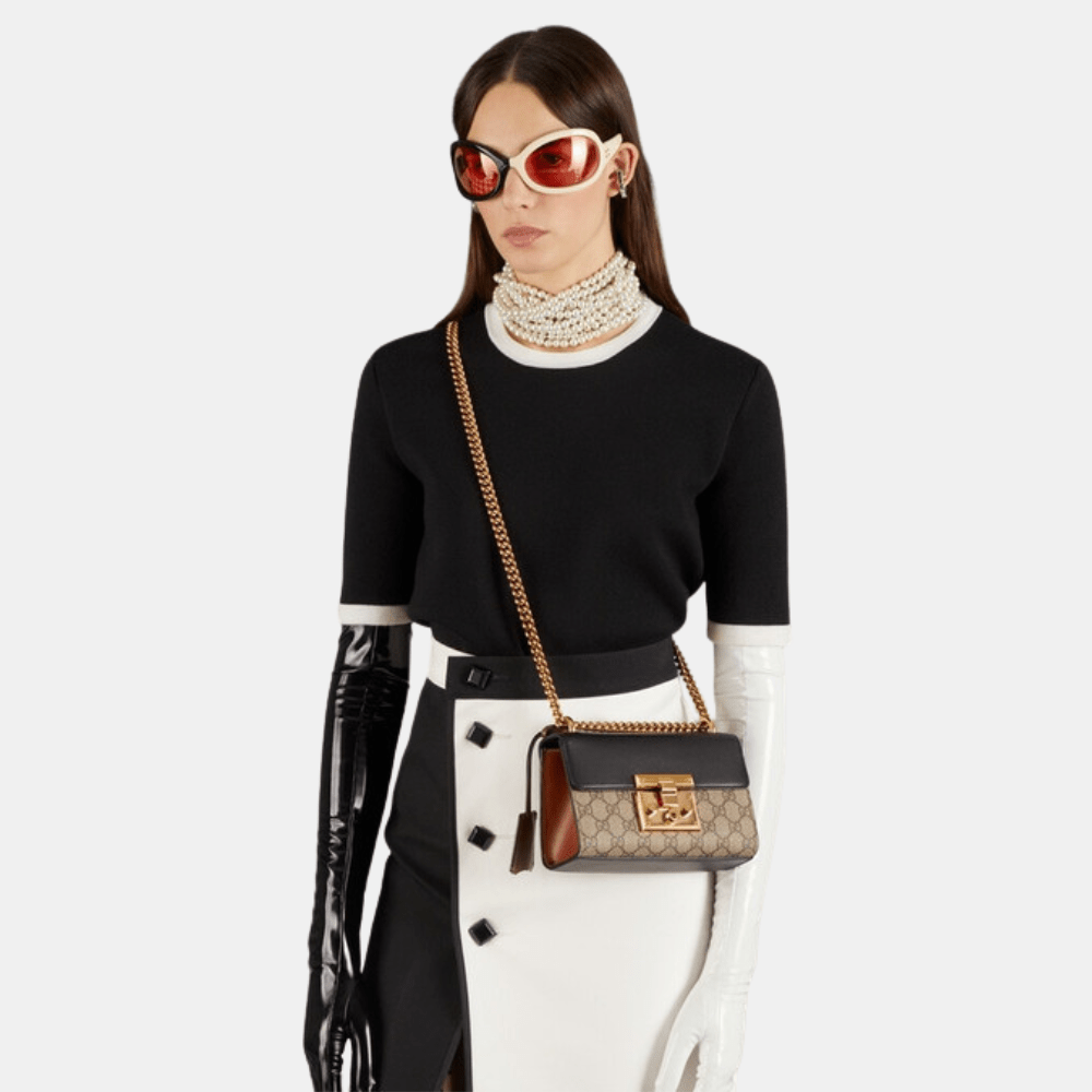 Gucci Padlock Mini Shoulder Bag - DIVA ONLINE STORE
