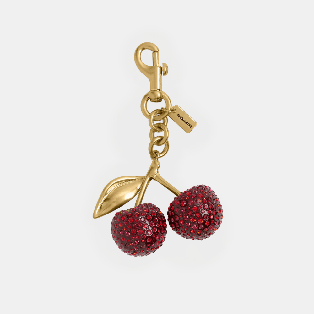 Coach Crystal Cherry Bag Charm - DIVA ONLINE STORE