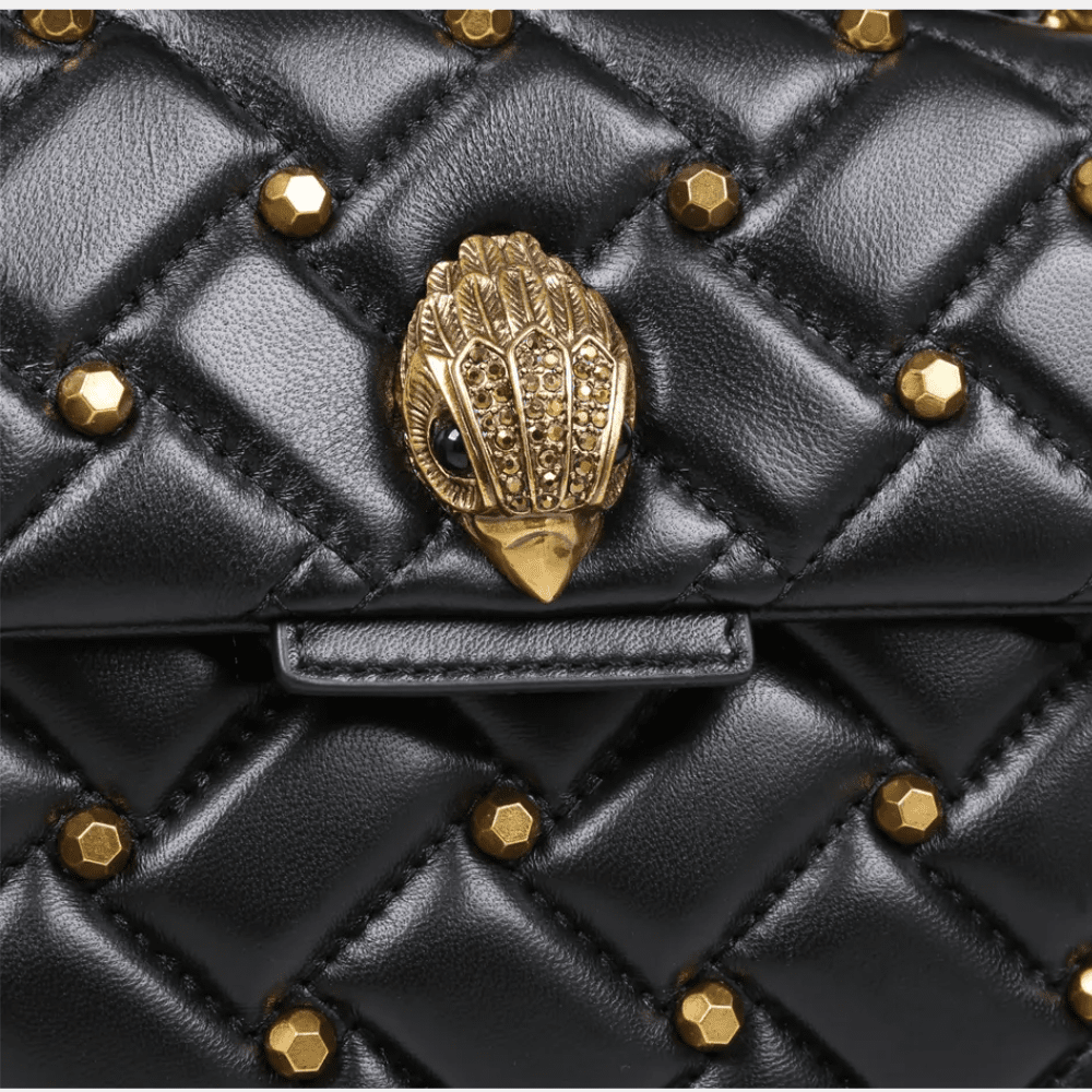 Kurt Geiger Leather Stud Kensington Bag - DIVA ONLINE STORE