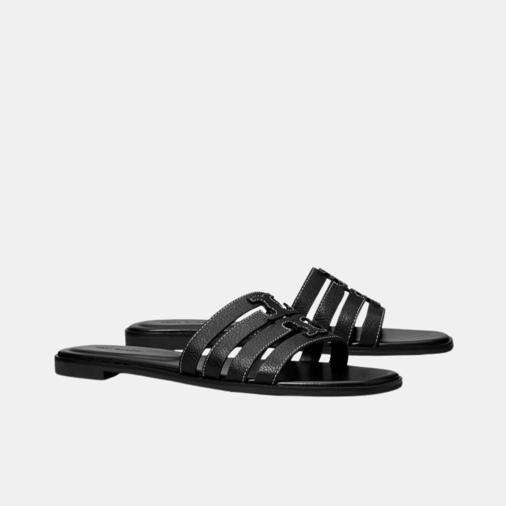 Tory Burch Ines Slide (Black) - DIVA ONLINE STORE