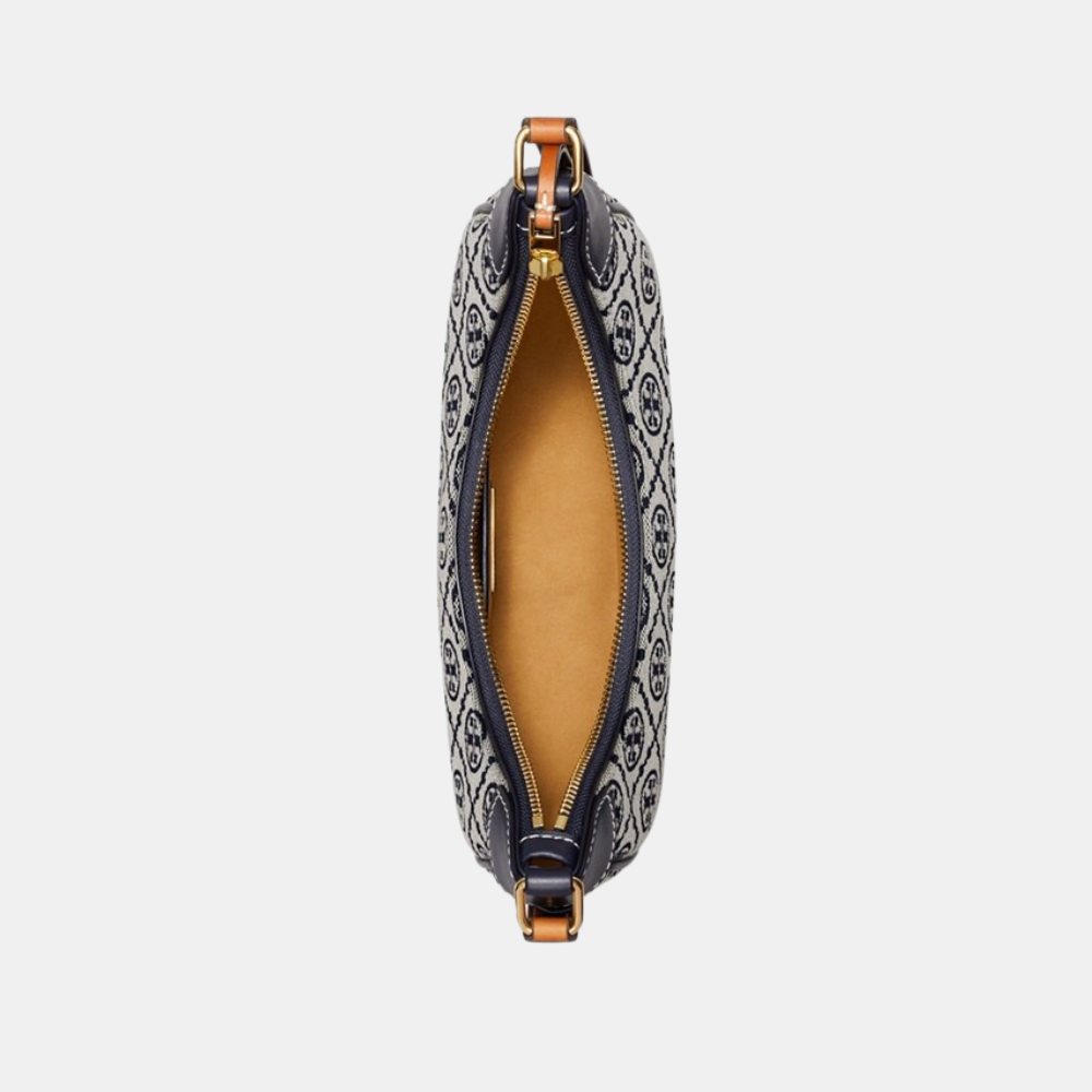 Tory Burch T Monogram Crescent Bag