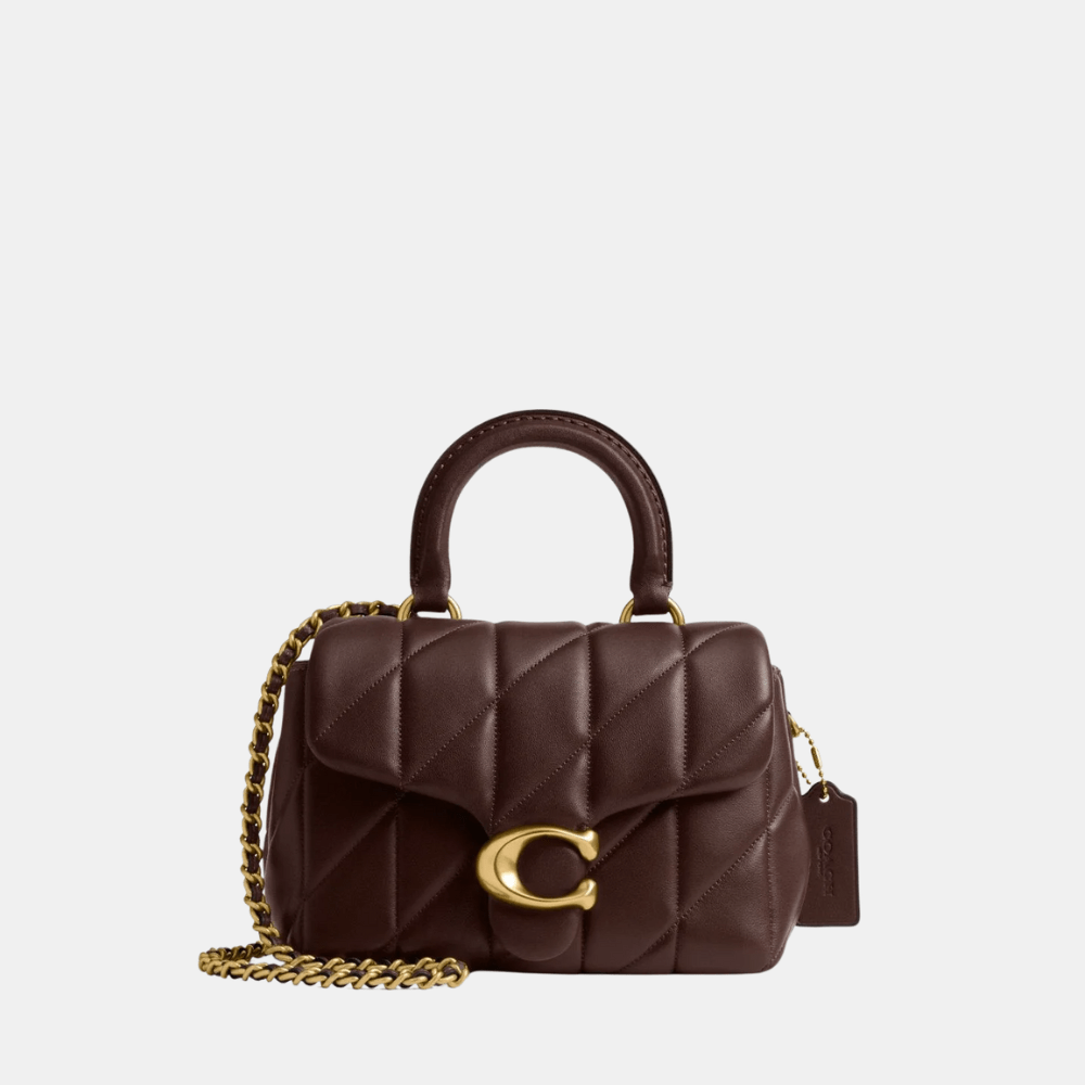 Coach Tabby Top Handle Bag With Quilting - DIVA ONLINE STORE