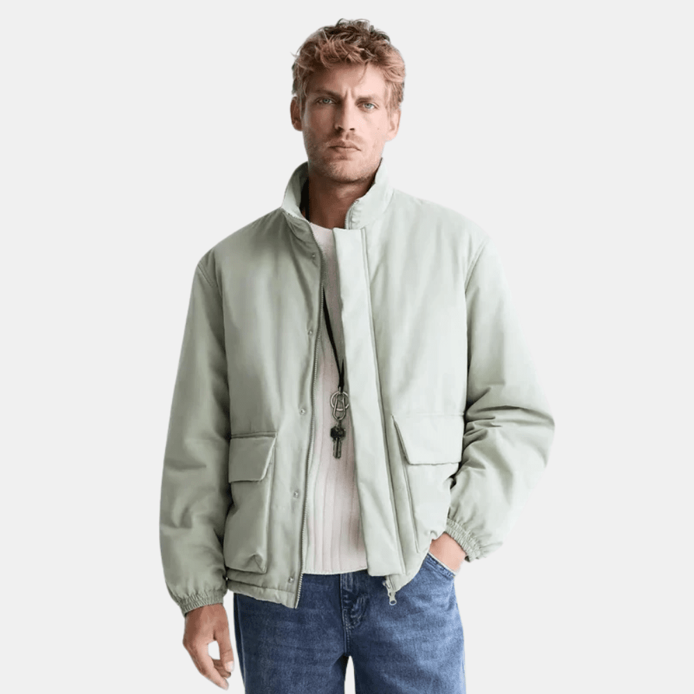 ZARA Sea Green Padded Jacket - DIVA ONLINE STORE