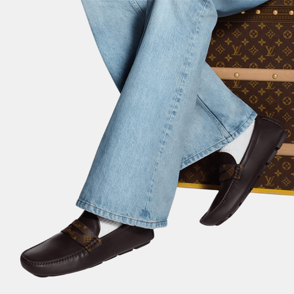 Louis Vuitton LV Monza Moccasin (Marron) - DIVA ONLINE STORE