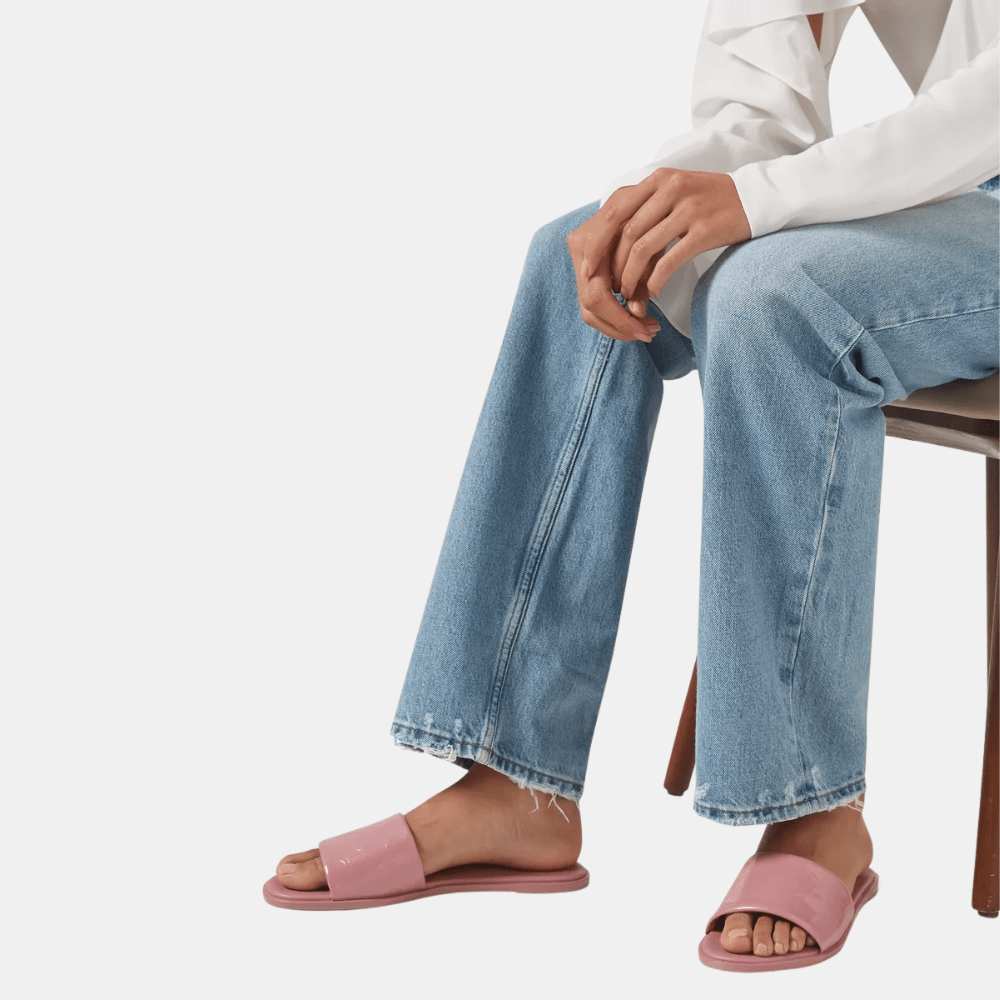 Coach Holly Sandal In Signature Leather (True Pink) - DIVA ONLINE STORE