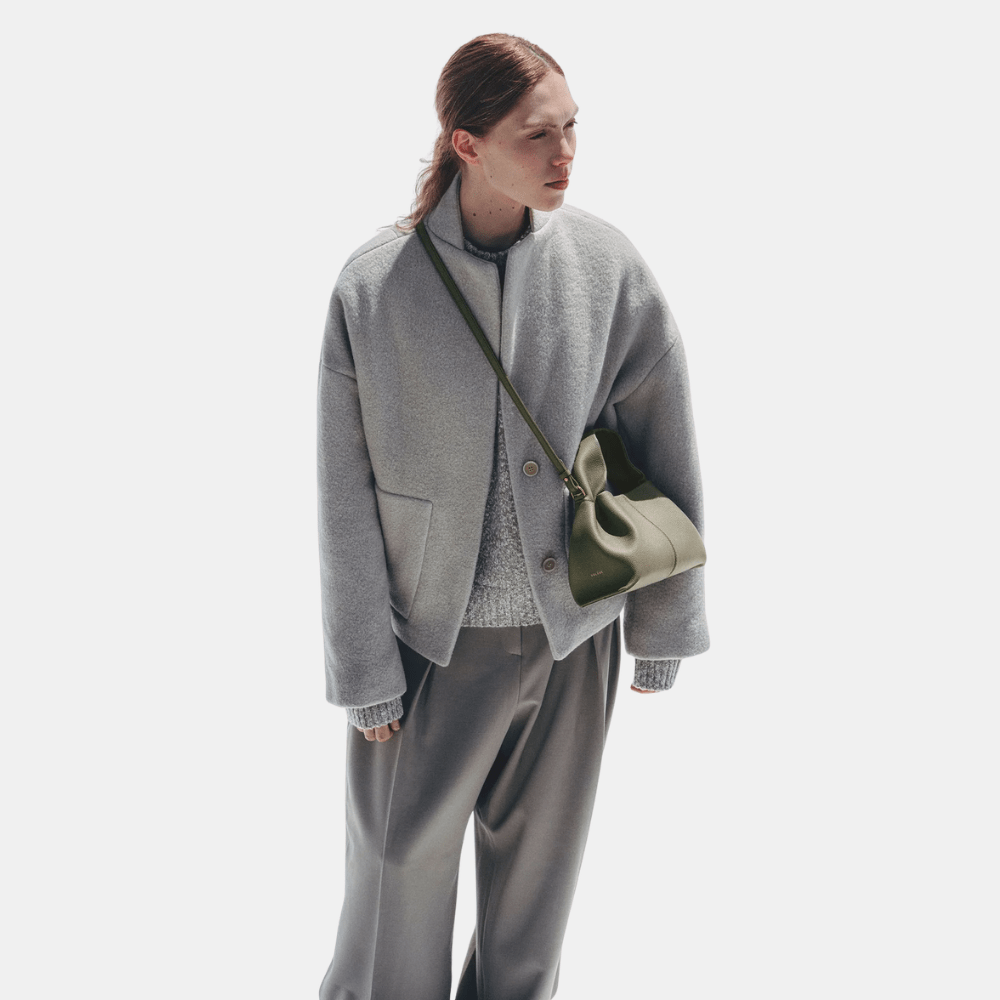 Polène Numéro Neuf Mini Edition Textured Smoky Green - DIVA ONLINE STORE
