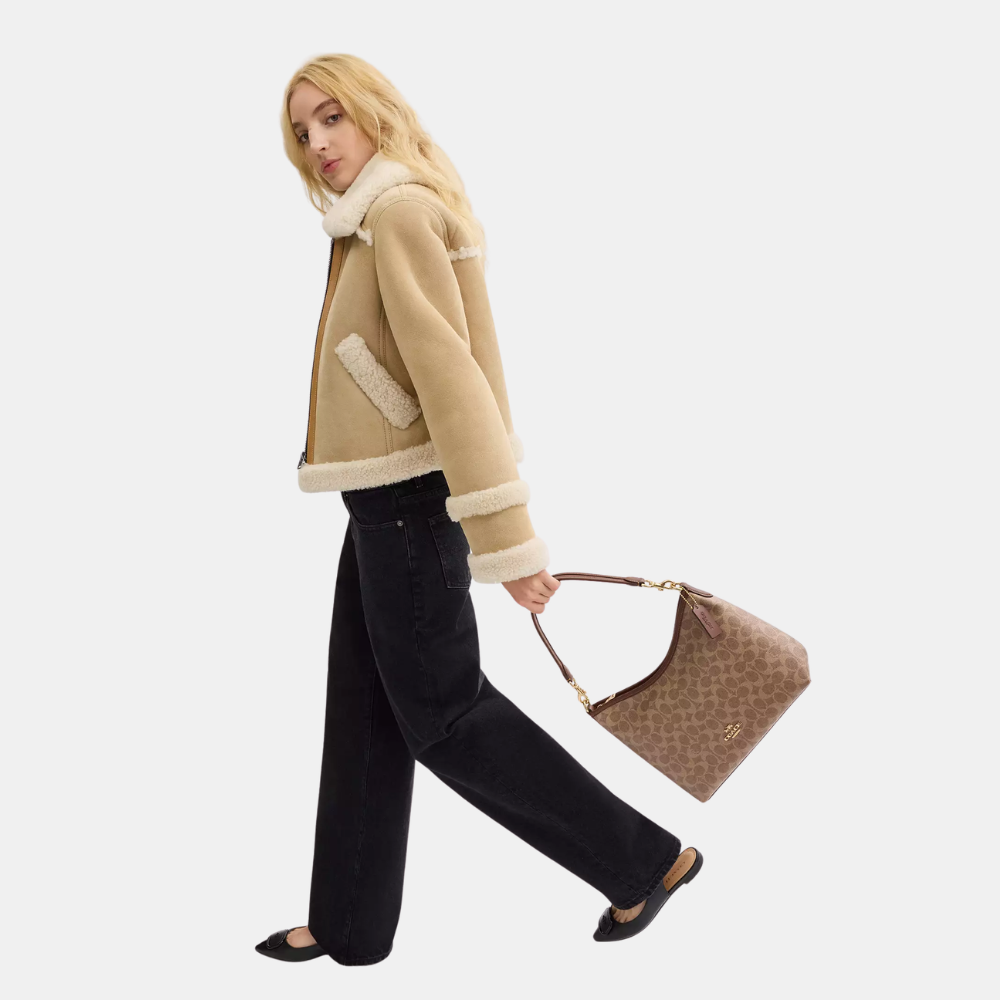 Coach Laurel Shoulder Bag In Signature Canvas