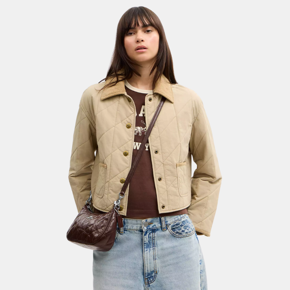 Coach Teri Shoulder Bag With Quilting