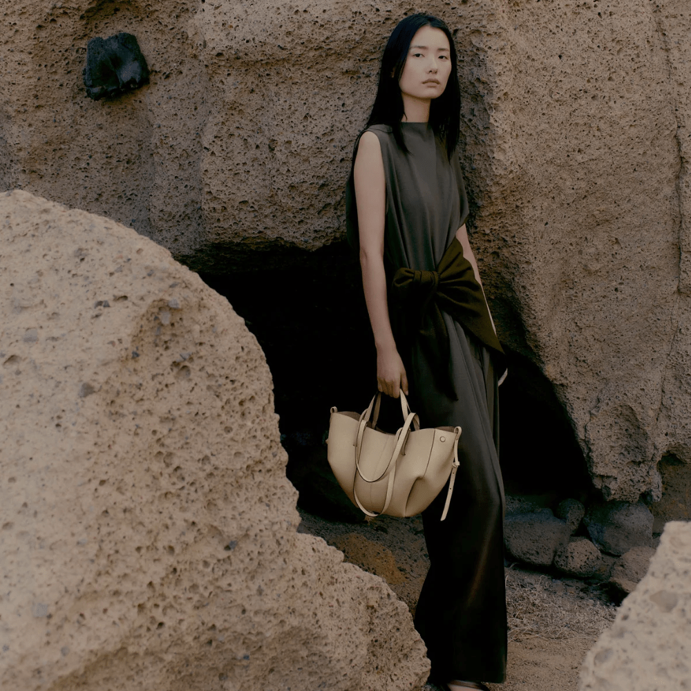 Polène Cyme Mini Edition Textured Sand - DIVA ONLINE STORE