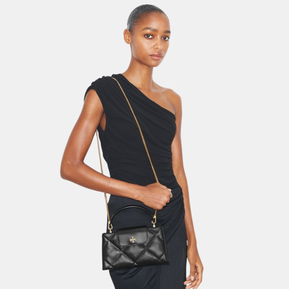 Tory Burch Kira Diamond Quilt Top-Handle Bag