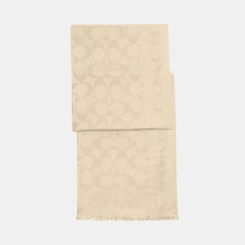 Coach Signature Stole - DIVA ONLINE STORE