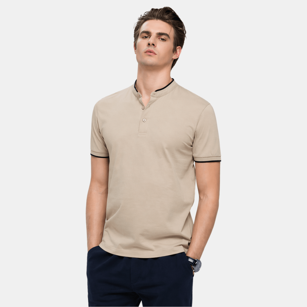 Giordano Henley Polo Shirt - DIVA ONLINE STORE