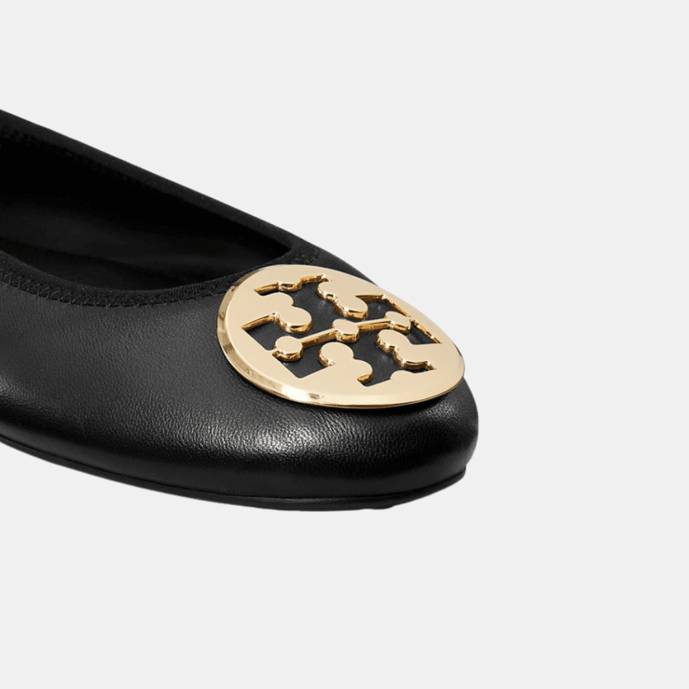 Tory Burch Reva Travel Ballet (Perfect Black) - DIVA ONLINE STORE