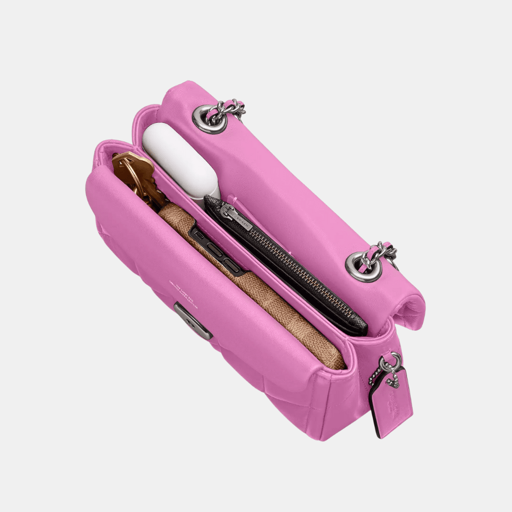 Coach Quilted Tabby 20 Shoulder Bag (Fuschia) - DIVA ONLINE STORE