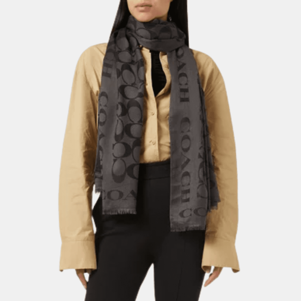 Coach Signature Stole - DIVA ONLINE STORE