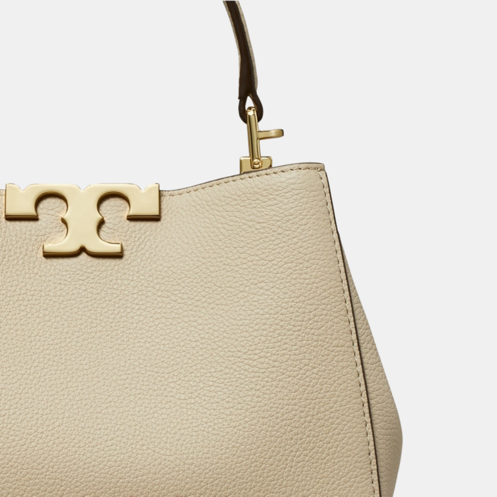 Tory Burch Mini Eleanor Satchel (Light Stone)