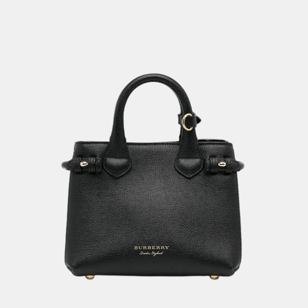 Burberry Banner Tote Bag (Black) - DIVA ONLINE STORE