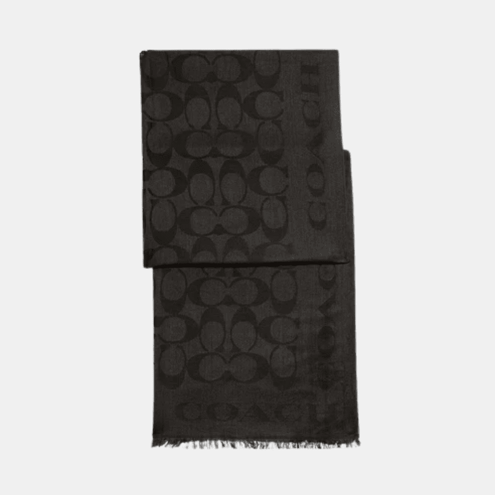 Coach Signature Stole - DIVA ONLINE STORE