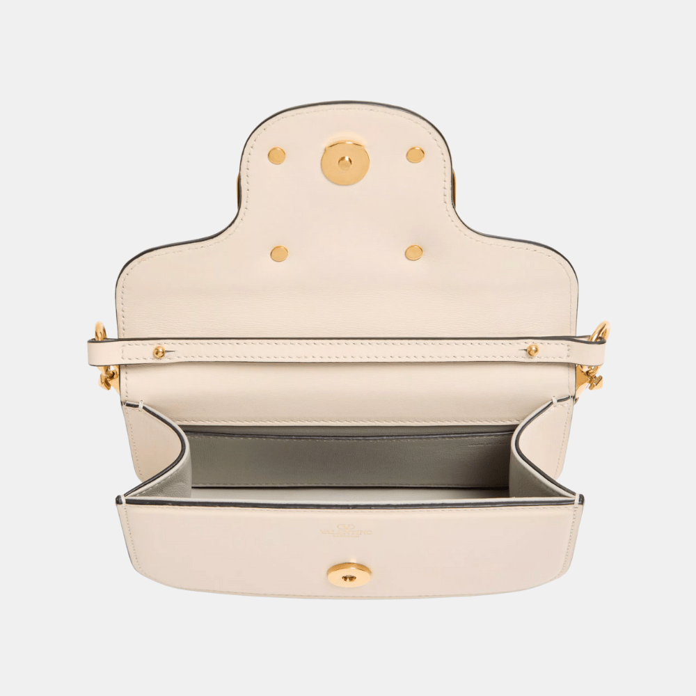 Valentino Garavani Locò Small Shoulder Bag (Light Ivory) - DIVA ONLINE STORE