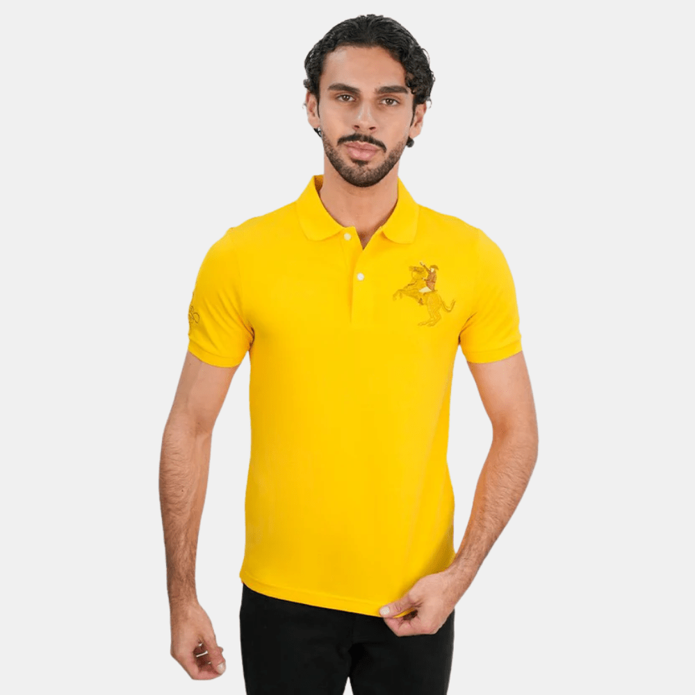 Giordano CNY Napoleon Polo Shirt (Yellow) - DIVA ONLINE STORE