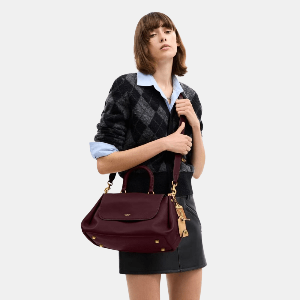 Coach Slouchy Rogue Top Handle Bag - DIVA ONLINE STORE