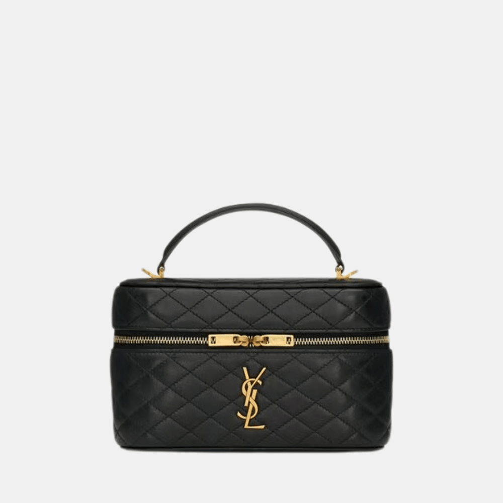 Saint Laurent Gaby Vanity In Lambskin (Black)
