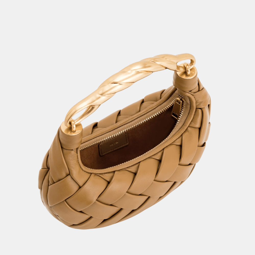 JW Pei Orla Weave Handbag (Brown) - DIVA ONLINE STORE