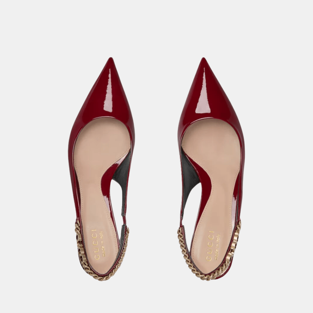 Gucci Signoria Slingback Pumps - DIVA ONLINE STORE