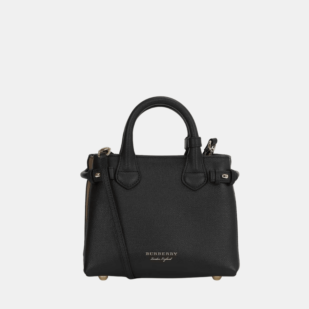 Burberry Banner Tote Bag (Black) - DIVA ONLINE STORE