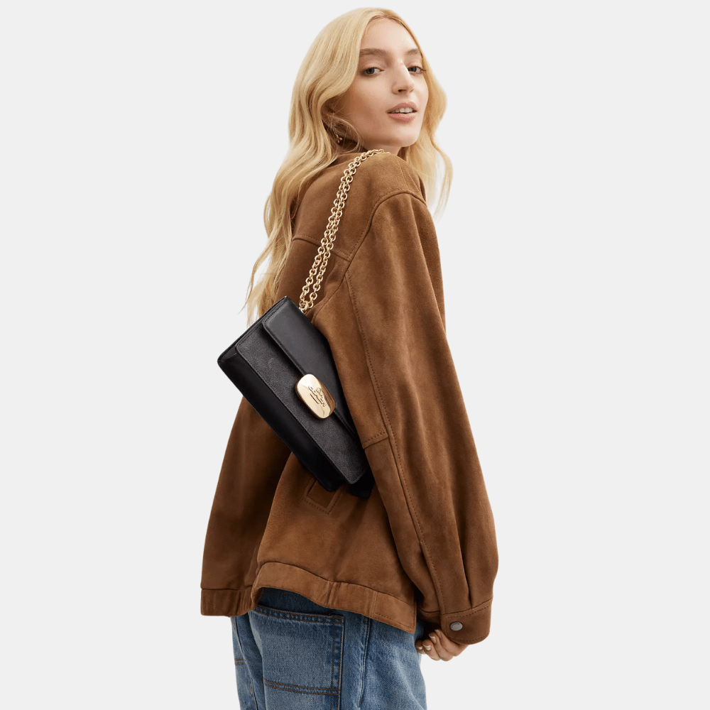 Coach Eliza Flap Crossbody Bag In Signature Canvas - DIVA ONLINE STORE