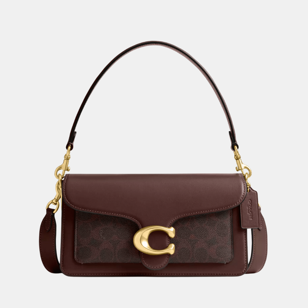 Coach Tabby 26 Shoulder Bag In Signature Canvas (Maple) - DIVA ONLINE STORE