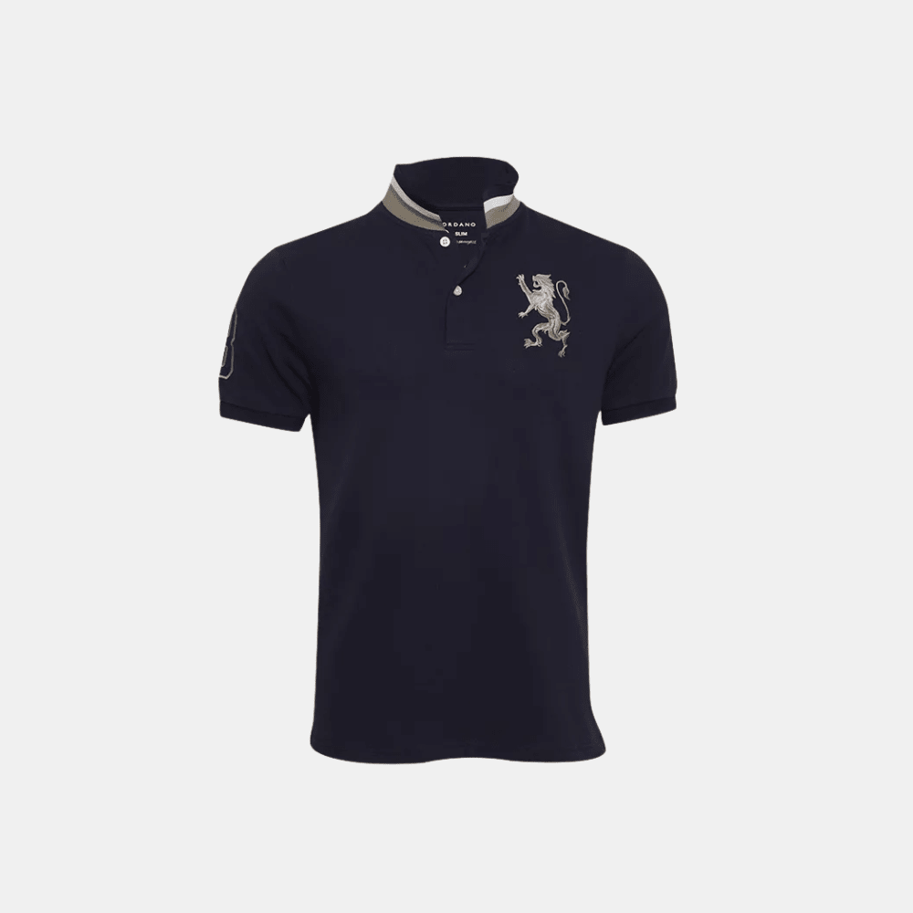 Giordano 3D Lion Polo Shirt - DIVA ONLINE STORE
