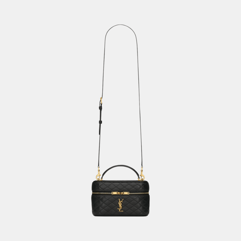 Saint Laurent Gaby Vanity In Lambskin (Black)