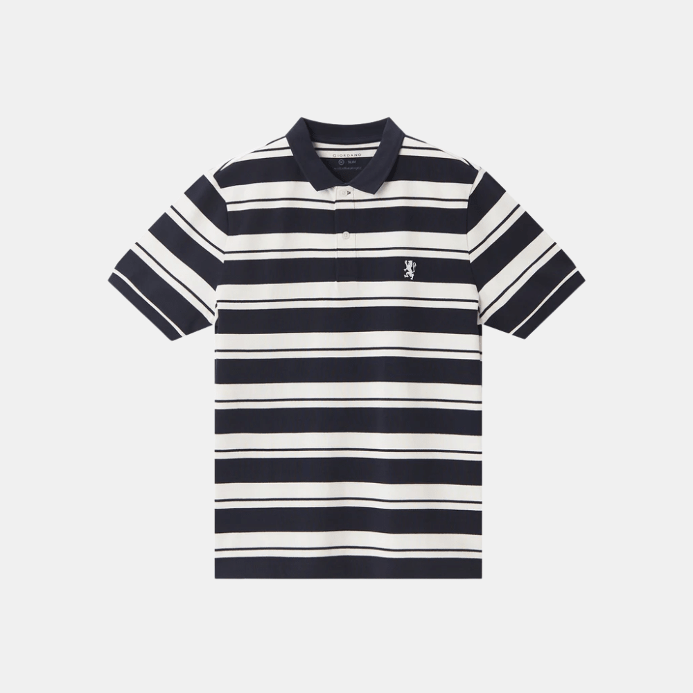 Giordano Stripe Polo Shirt - DIVA ONLINE STORE