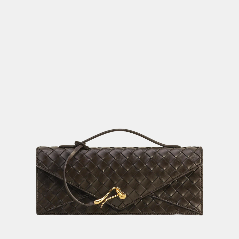 JW Pei Celeste Woven Textured Envelope Top Handle Bag