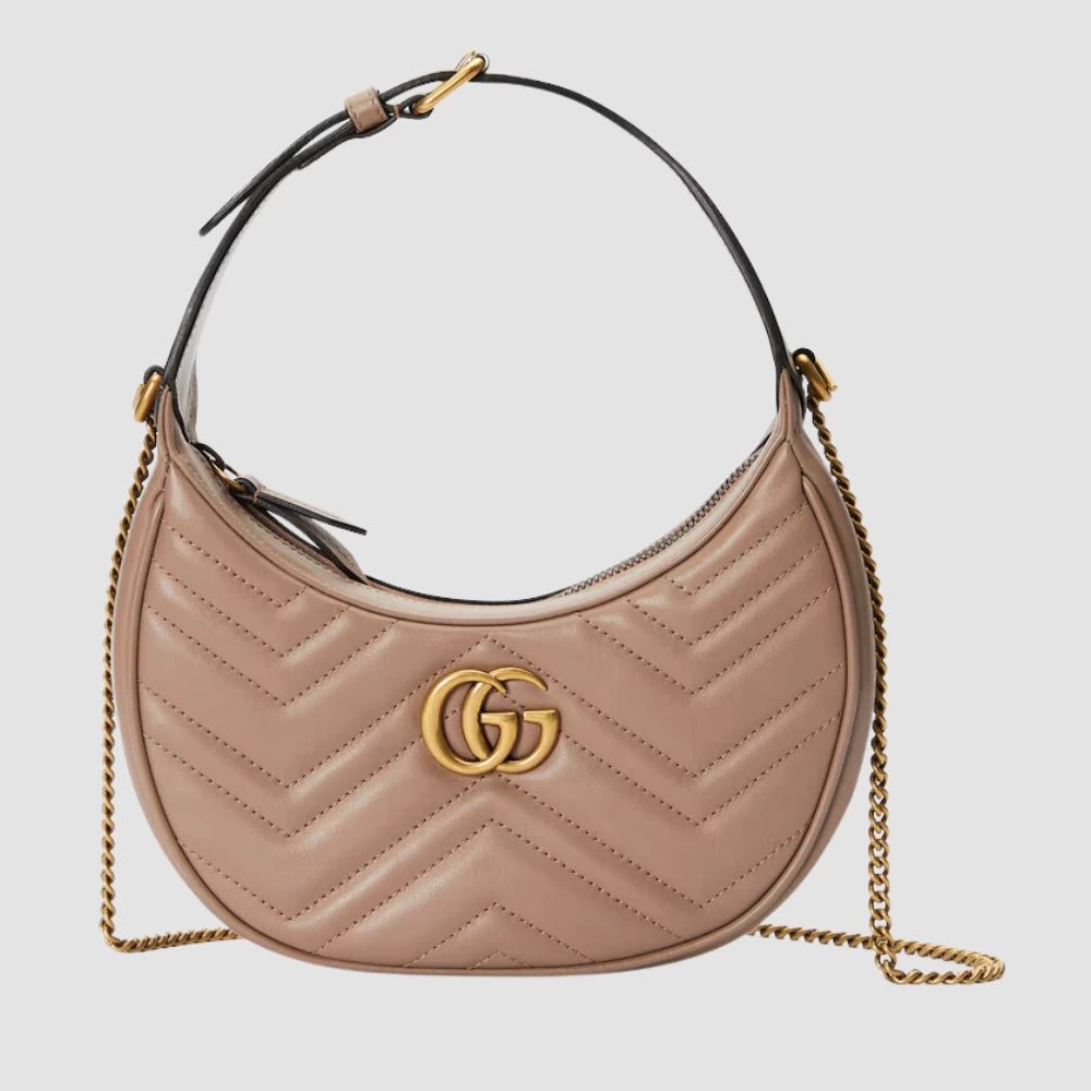 Gucci GG Marmont Mini Shoulder Bag (Dusty Pink) - DIVA ONLINE STORE