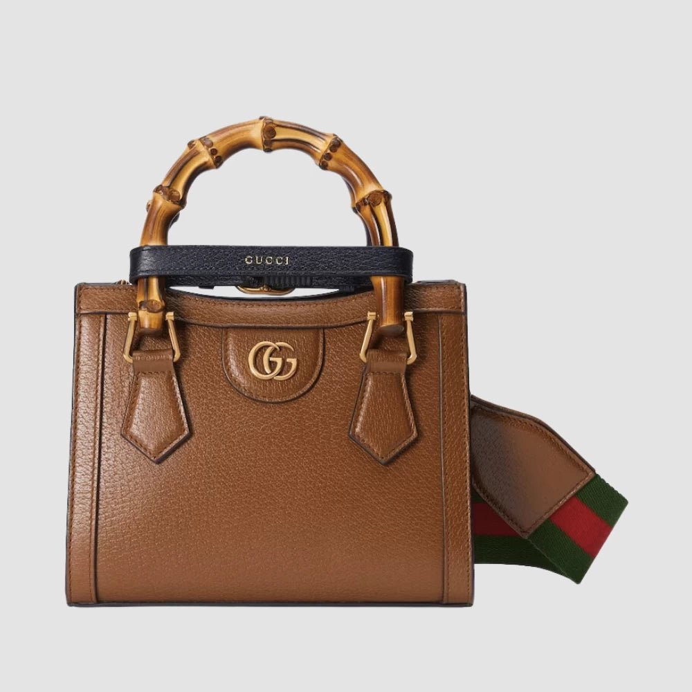Gucci Diana Mini Tote Bag (Brown) - DIVA ONLINE STORE