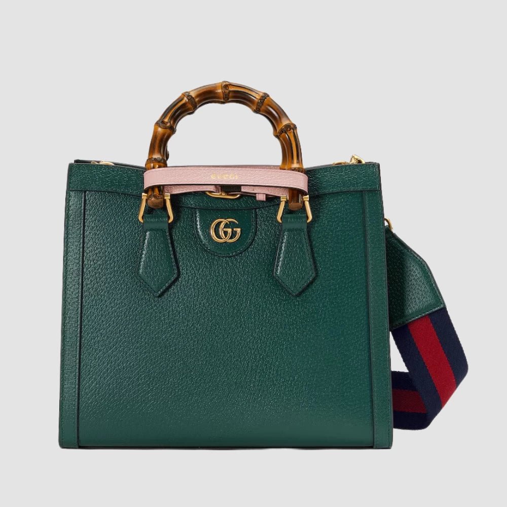 Gucci Diana Small Tote Bag (Green) - DIVA ONLINE STORE