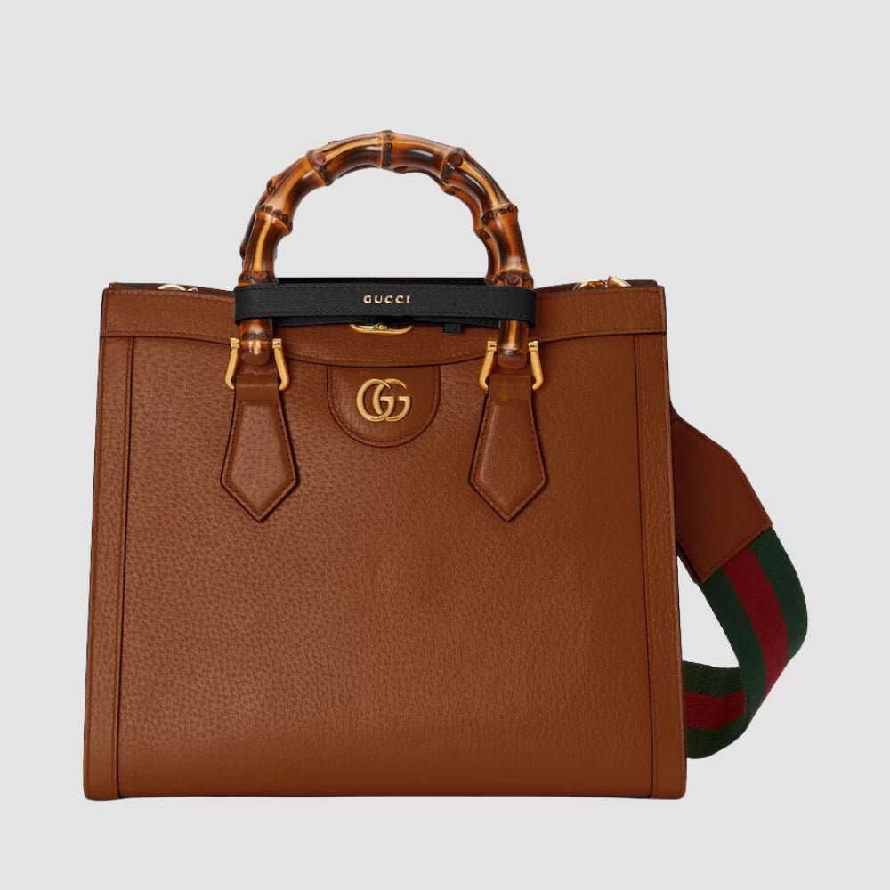 Gucci Diana Small Tote Bag (Brown) - DIVA ONLINE STORE