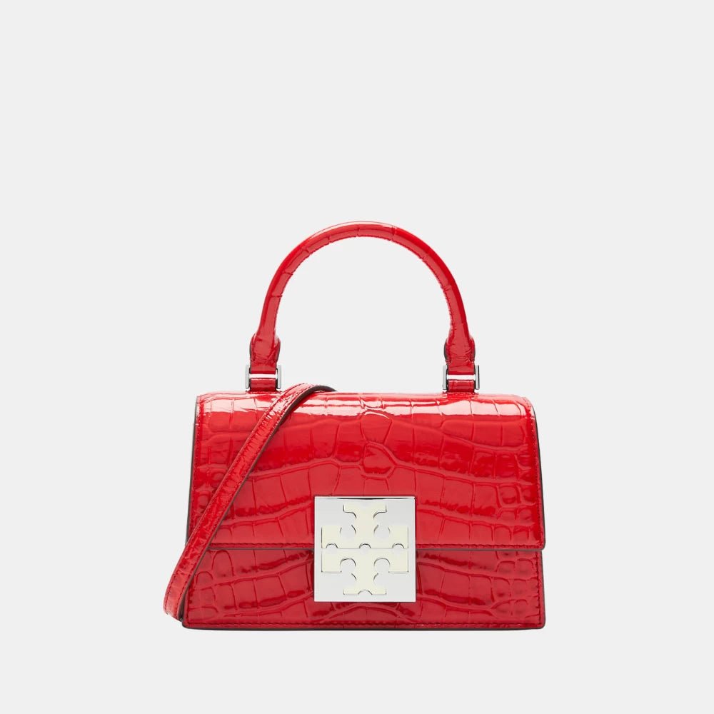 Tory Burch Bon Bon Spazzolato Mini Top - Handle Bag - DIVA ONLINE STORE
