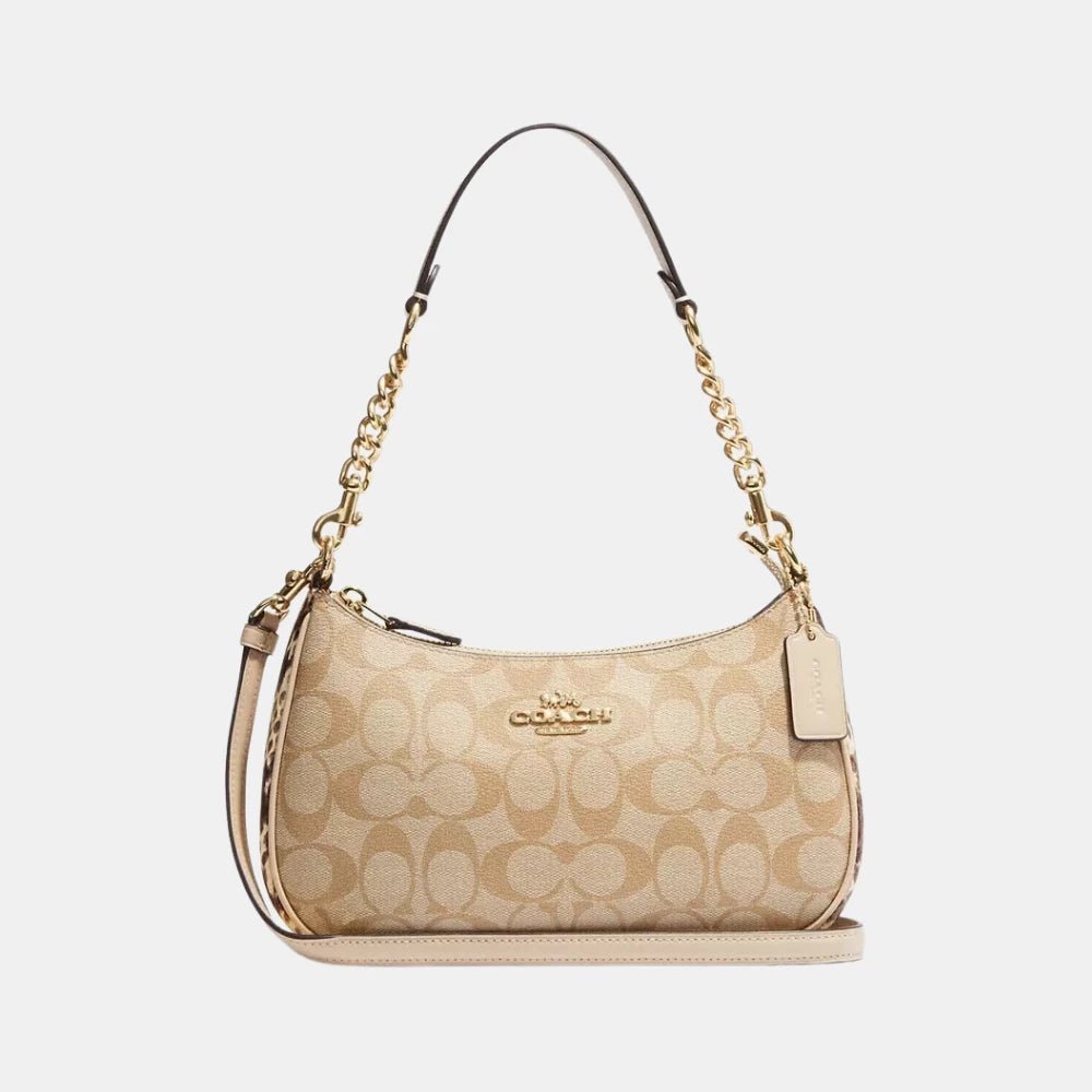 Coach Teri Shoulder Bag In Signature Canvas - DIVA ONLINE STORE