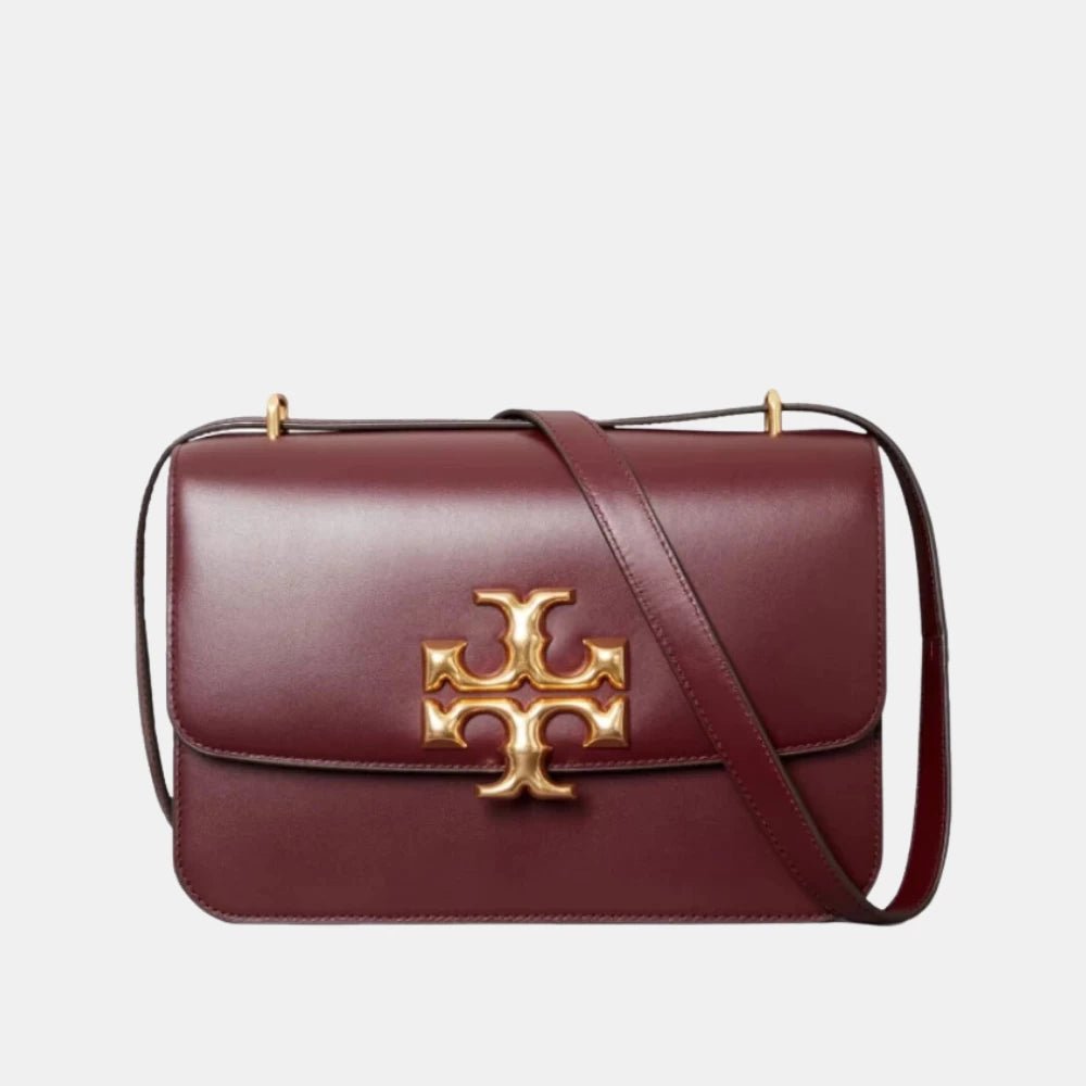 Tory Burch Large Eleanor Convertible Shoulder Bag (Maroon) - DIVA ONLINE STORE