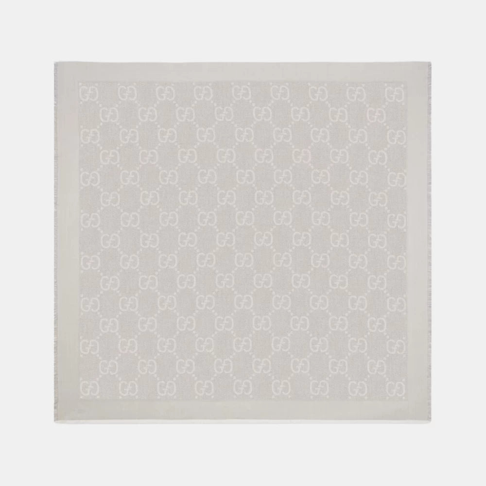 Gucci GG Lamé Jacquard Shawl - DIVA ONLINE STORE