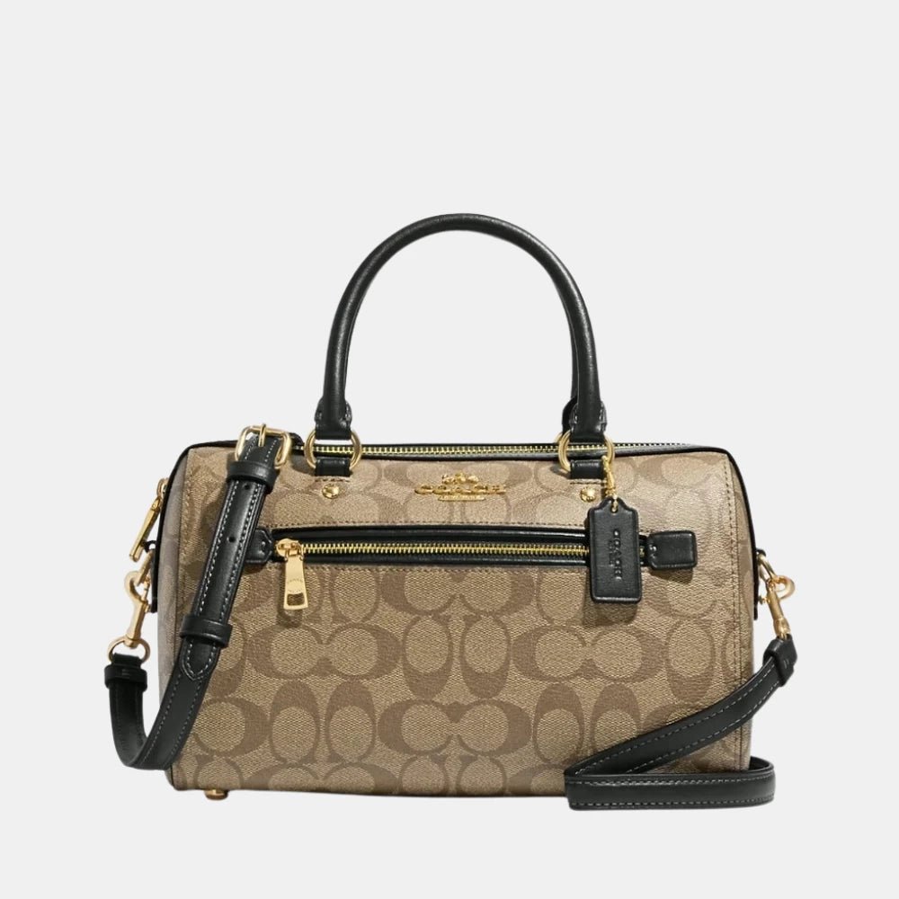 Coach Rowan Satchel In Signature Canvas - DIVA ONLINE STORE