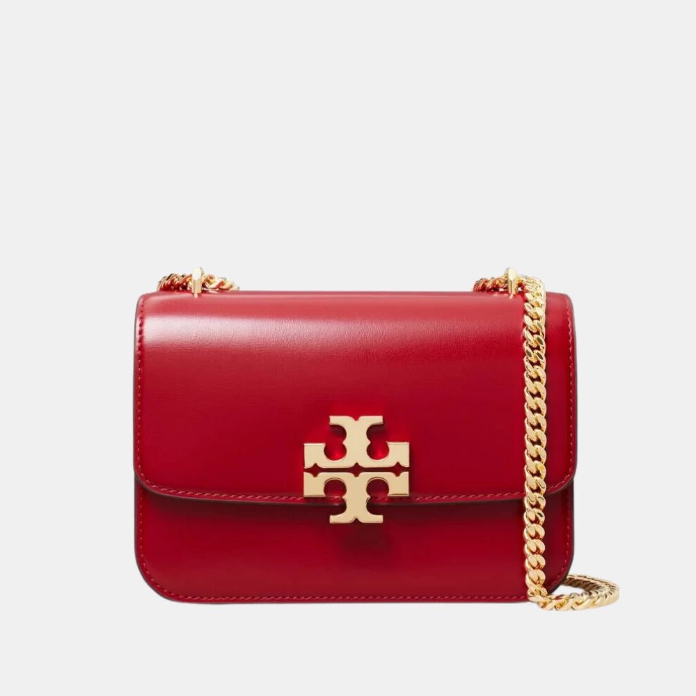 Tory Burch Small Eleanor Convertible Shoulder Bag (Ruby) - DIVA ONLINE STORE