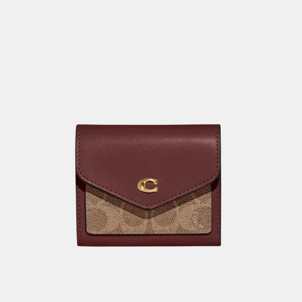 Coach Lunar New Year Wyn Small Wallet in Colorblock Signature Canvas - DIVA ONLINE STORE