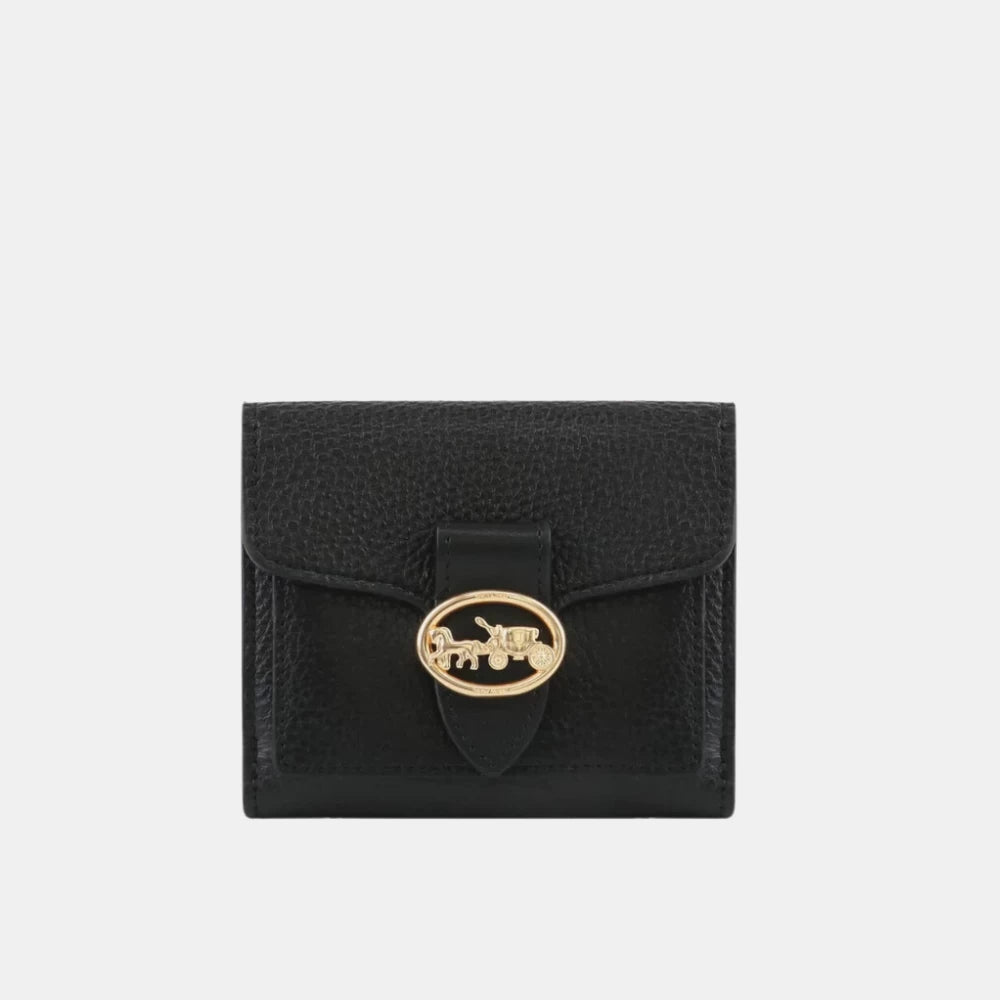 Coach Georgie Small Wallet (Black) - DIVA ONLINE STORE