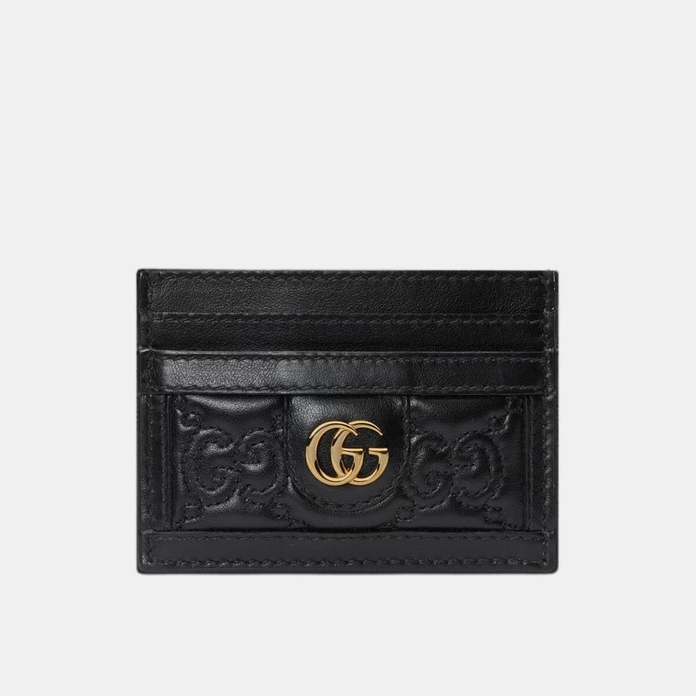 Gucci GG Matelassé Card Case - DIVA ONLINE STORE